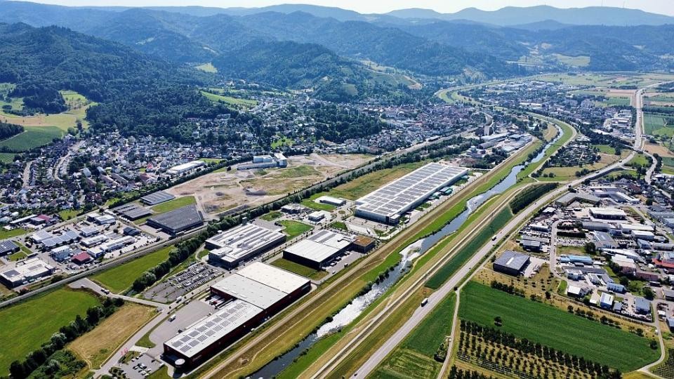 Luftbild Kinzigpark Juni 2025 Luftbild Kinzigpark Juni 2025