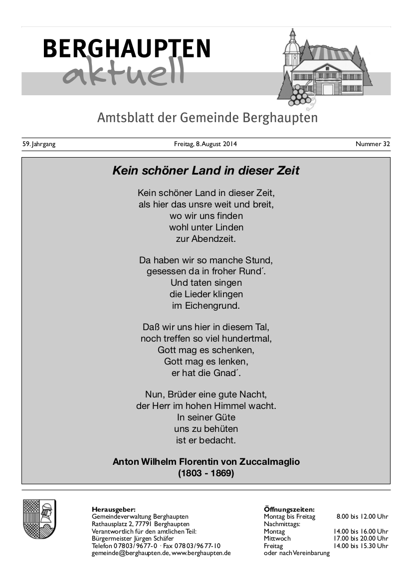 Amtsblatt 2014 KW 32