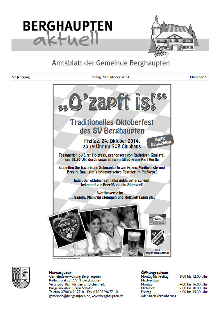 Amtsblatt 2014 KW 43