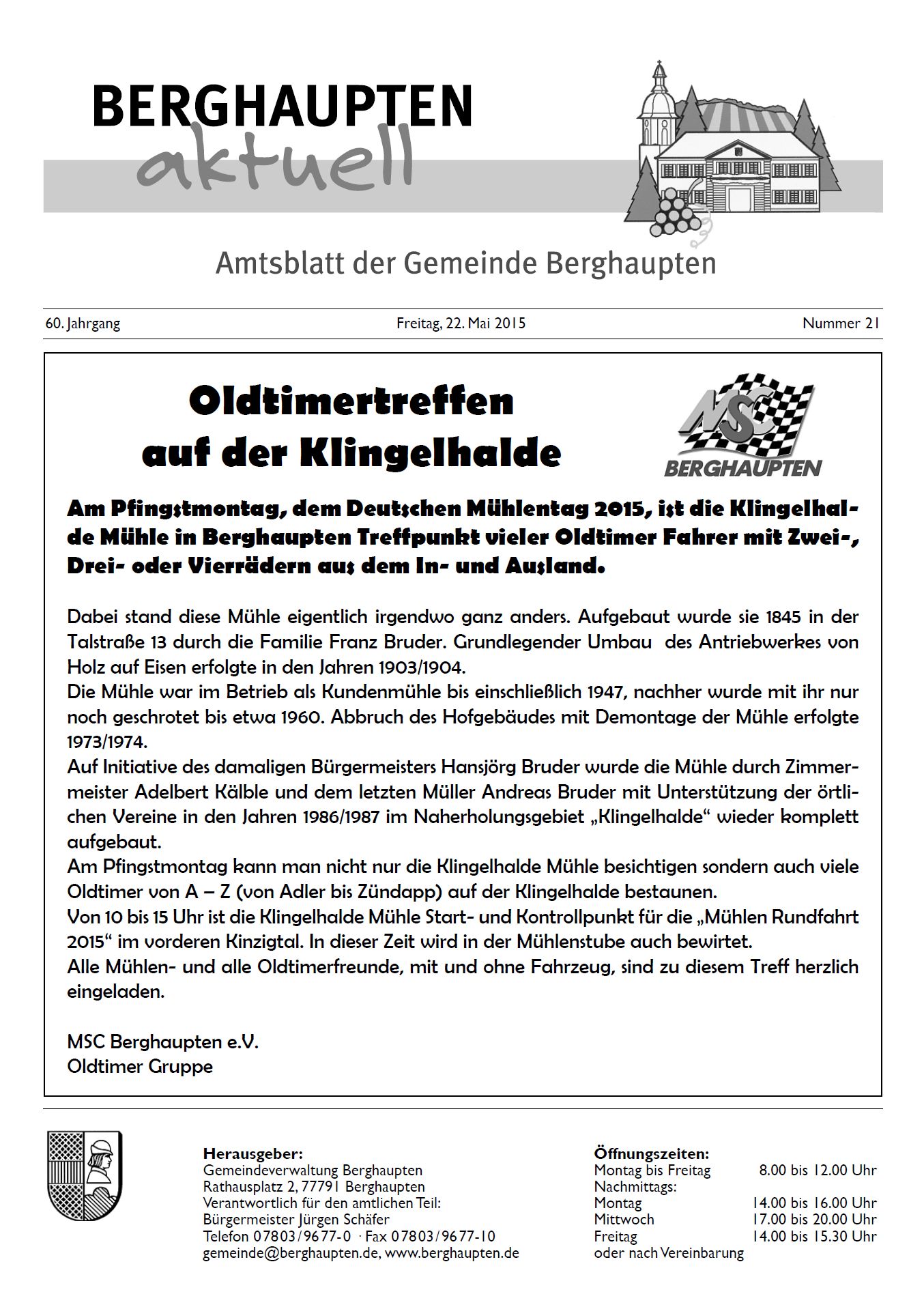 Amtsblatt 2015 KW 21