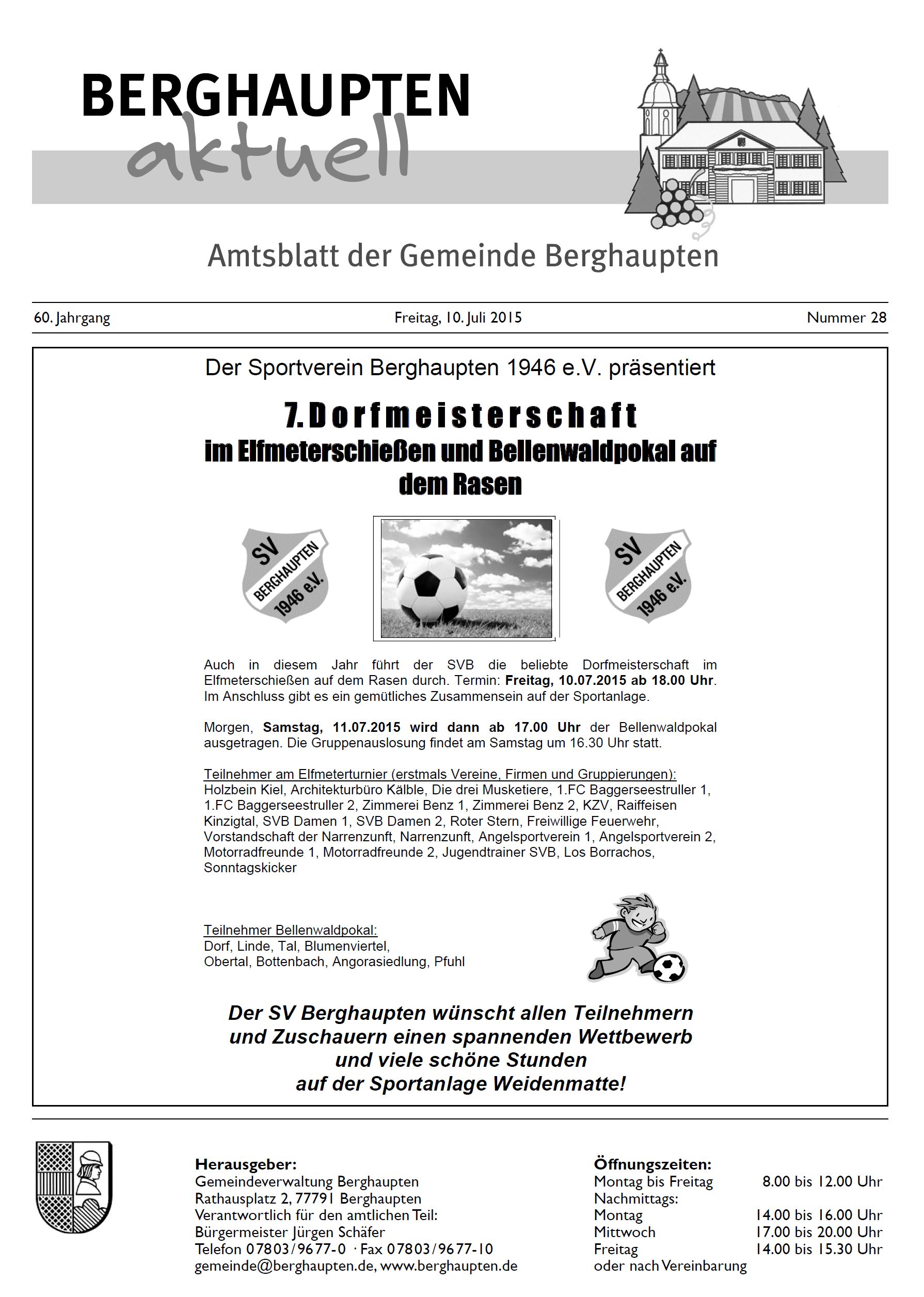 Amtsblatt 2015 KW 28