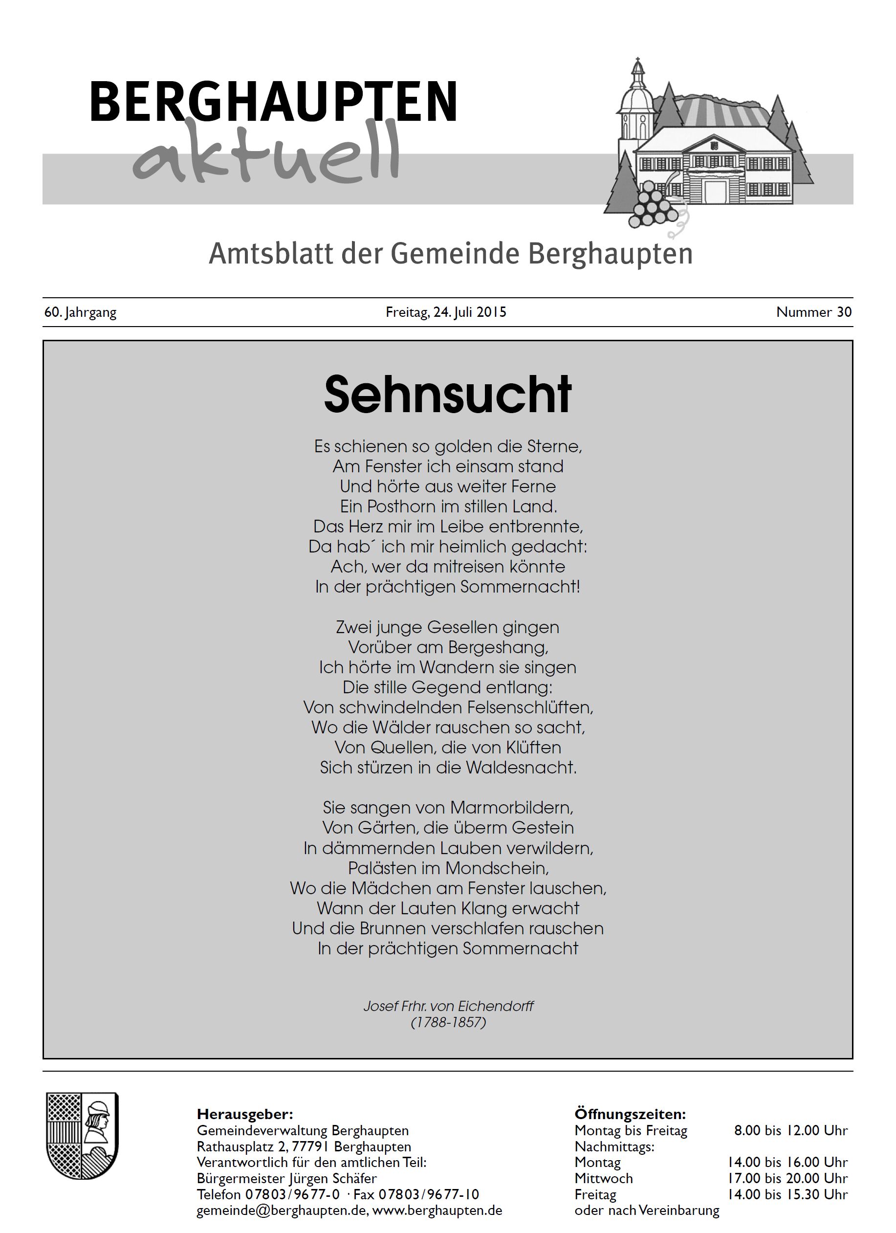 Amtsblatt 2015 KW 30