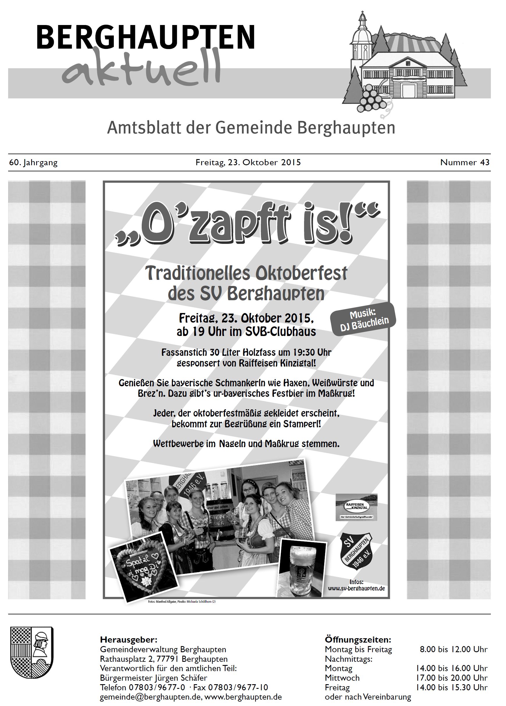 Amtsblatt 2015 KW 43
