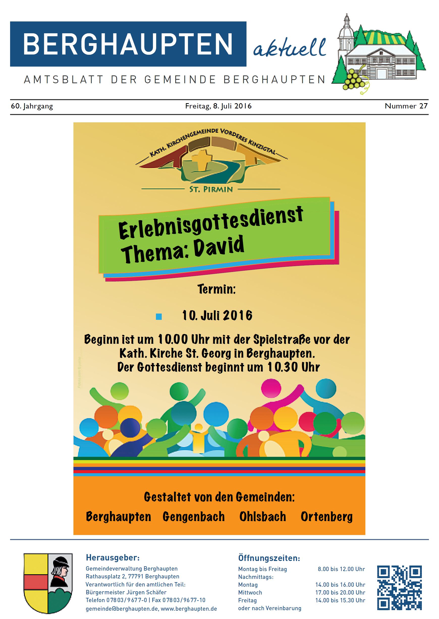 Amtsblatt 2016 KW 27