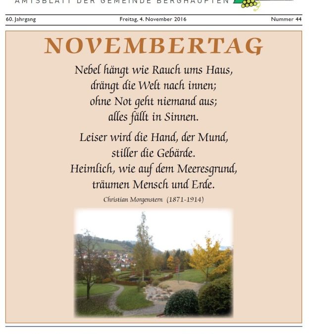 Amtsblatt 2016 KW 44