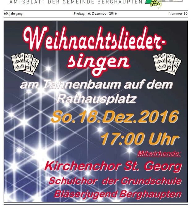 Amtsblatt 2016 KW 50
