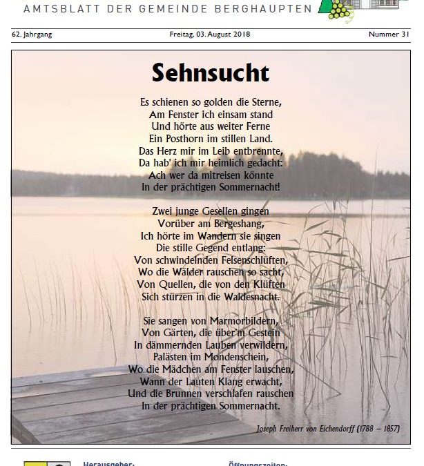 Amtsblatt 2018 KW 31