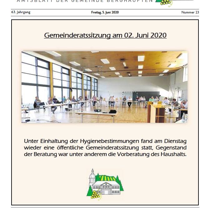 Amtsblatt 2020 KW 23