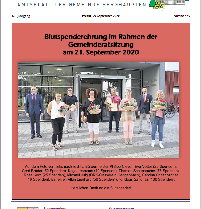 Amtsblatt 2020 KW 39