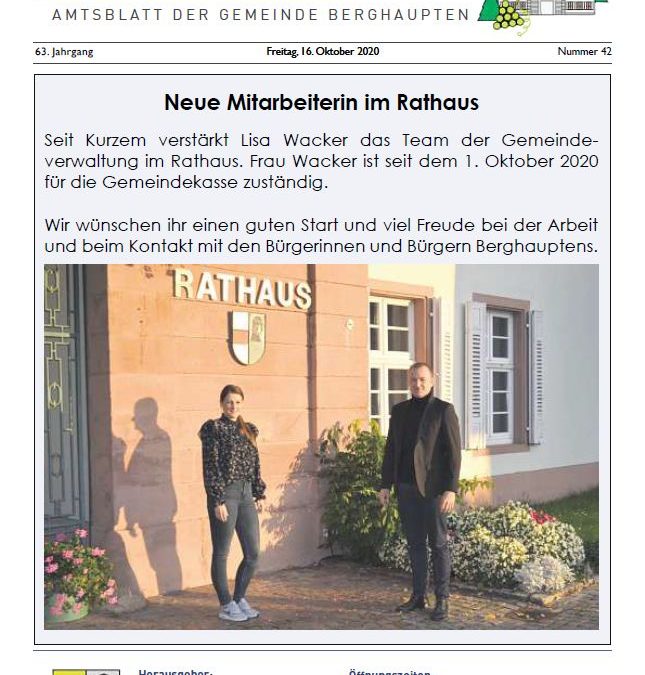 Amtsblatt 2020 KW 42