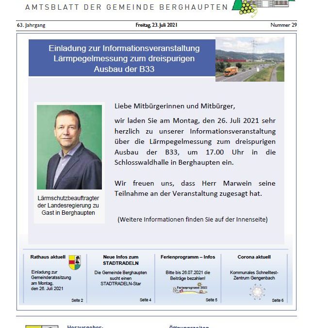 Amtsblatt 2021 KW 29