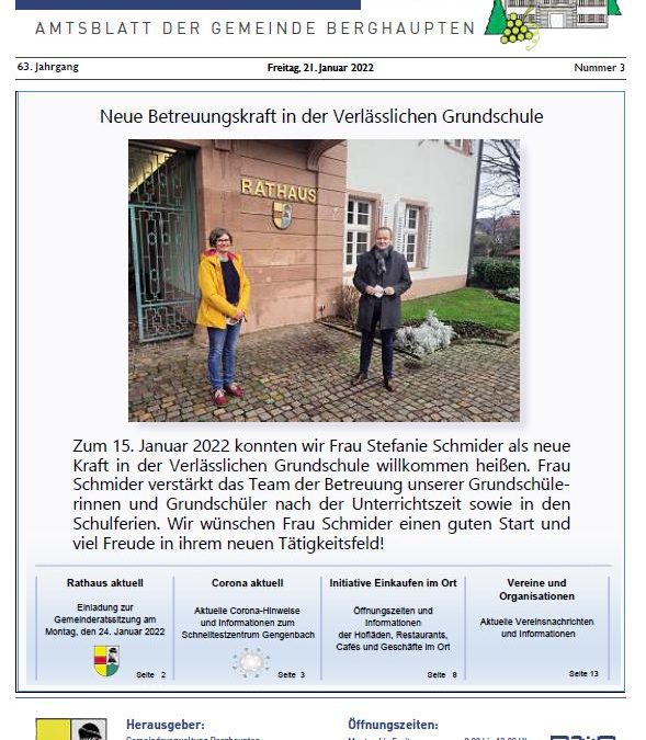 Amtsblatt 2022 KW 3